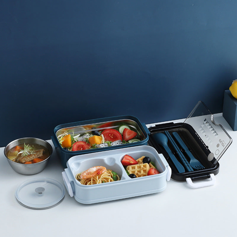 304 Stainless Steel Double-layer Lunch Box