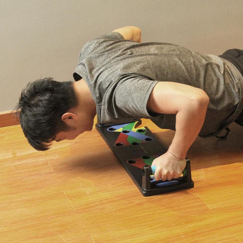 Nine-function Push-up Board Bracket For Indoor Gymmer