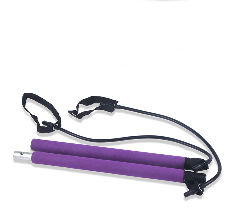 Yoga Crossfit Resistance Bands Exerciser Pull Rope Portable Gym Workout Pilates