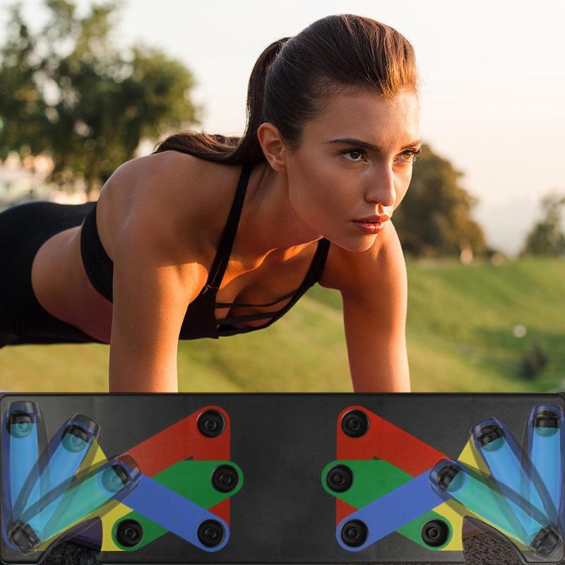 Nine-function Push-up Board Bracket For Indoor Gymmer