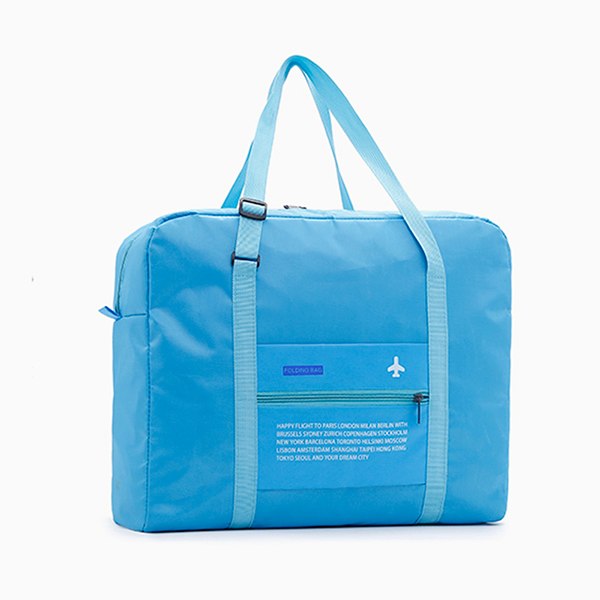 Large Capacity Foldable Travel Bag Nylon Waterproof Gym Duffel Folding