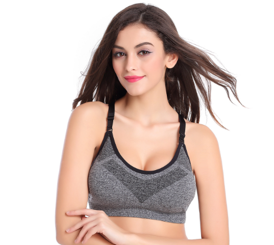 Women Shockproof Sport Bras Professional Yoga Shirts Tops, Seamless Sports