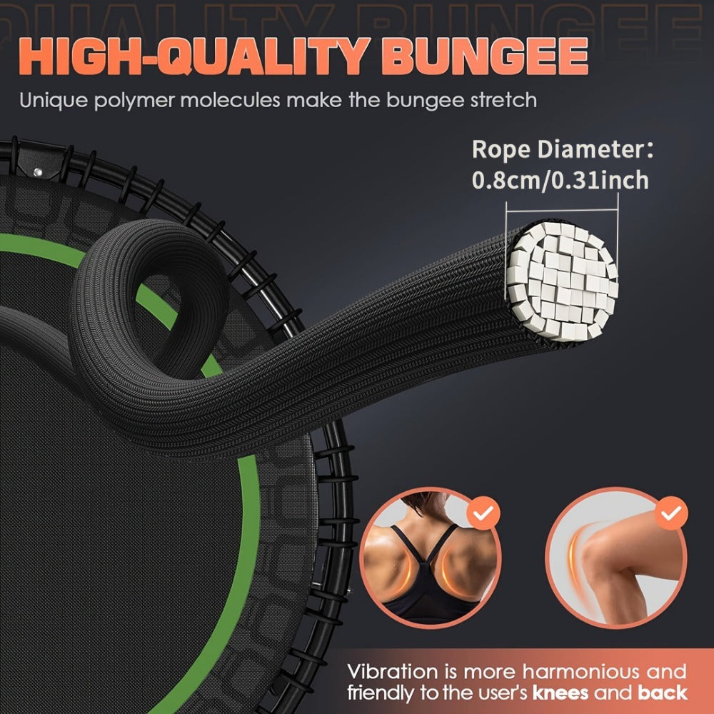 661 Lbs Fitness Trampoline Get In Shape At Home Or The Garden With Our 40 Inch