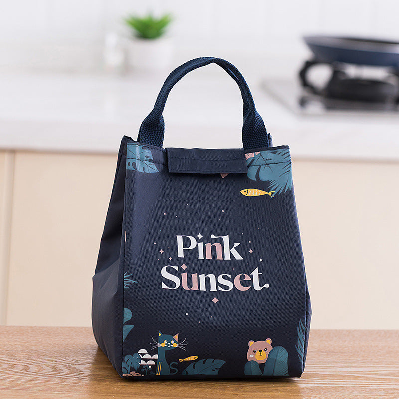 Thickened Thermal Insulation Portable Lunch Box Office Worker With Bag