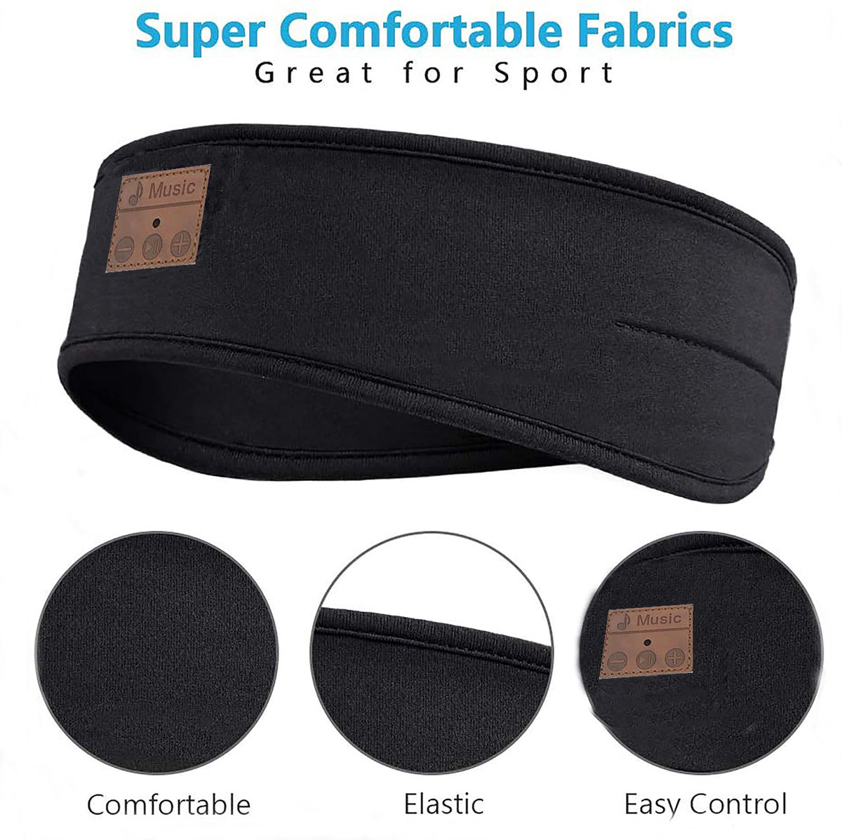 Sports Headband Thin Music Headscarf