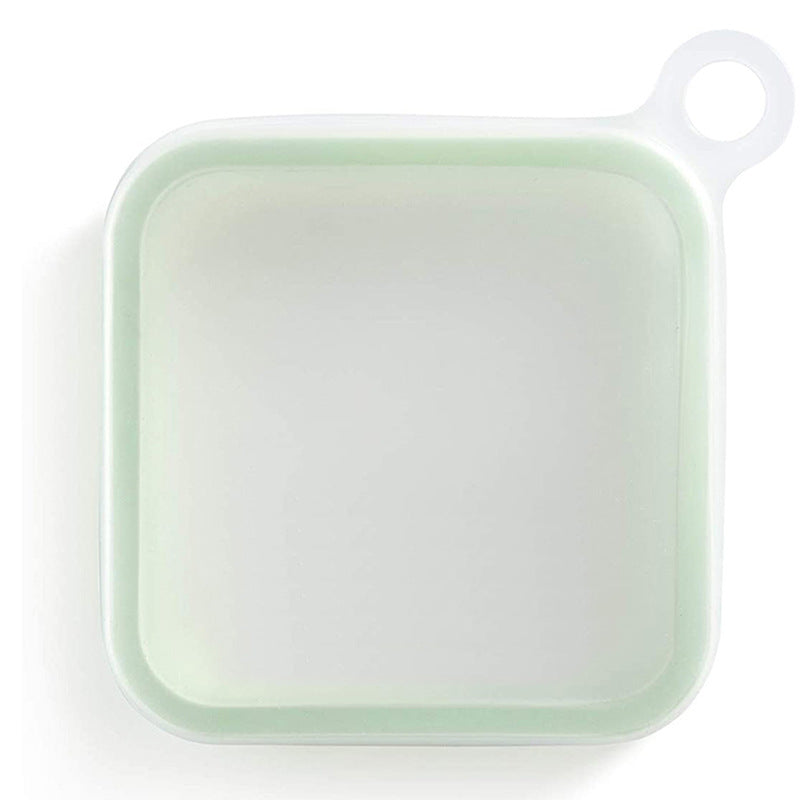 Portable Silicone Sandwich Toast Lunch Box Bento Microwave Fridge Food Storage