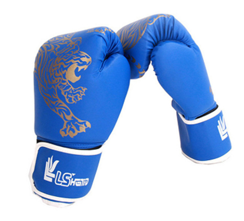 Flame Tiger Boxing Gloves Training