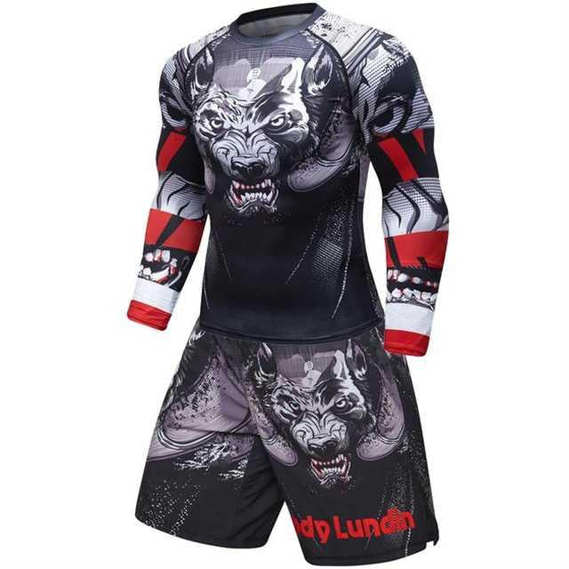 Male Sport Suit Men Running Clothes Wear Yoga Set