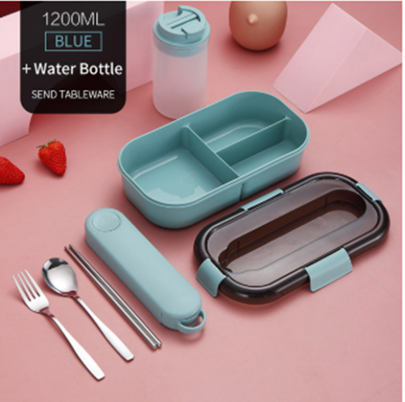 Cutlery Lunch Box Set Can Be Microwave Heated