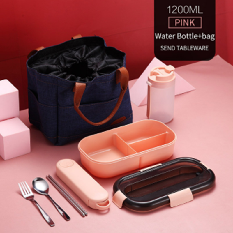 Cutlery Lunch Box Set Can Be Microwave Heated