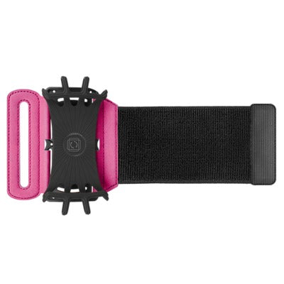 180 Degrees Adjustable Silicone Phone Holder Case Outdoor Sports Arm Band Strap