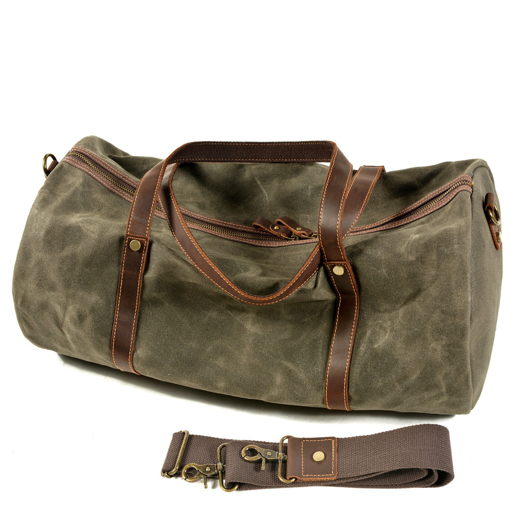 European And American Retro Foldable Travel Bag Portable Large-capacity
