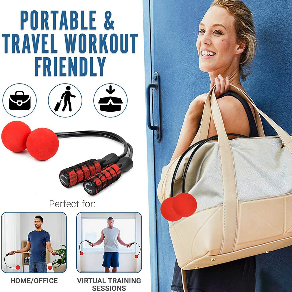 Creative Ropeless Adjustable Jump Rope Weighted Cordless Skipping