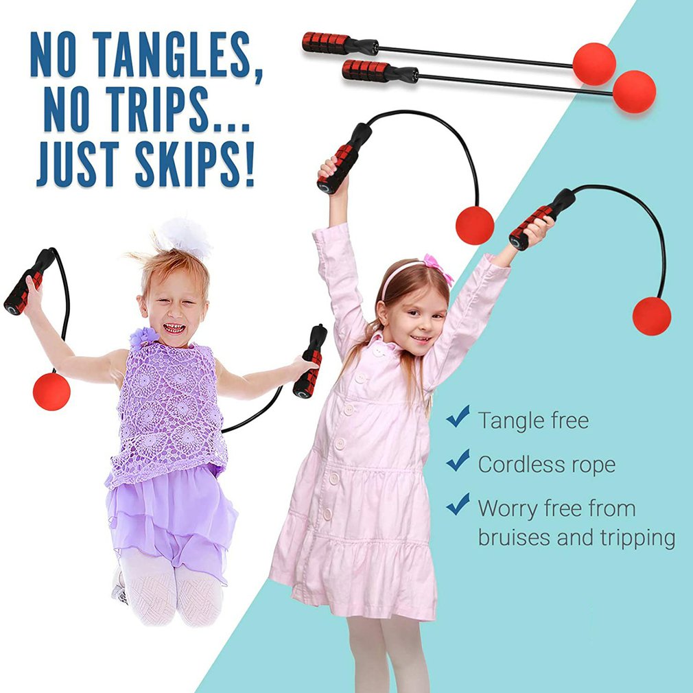 Creative Ropeless Adjustable Jump Rope Weighted Cordless Skipping