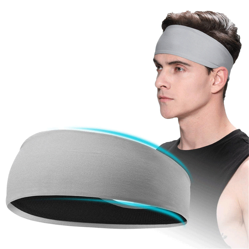 Fashion Sports Headband Blue Ball Running
