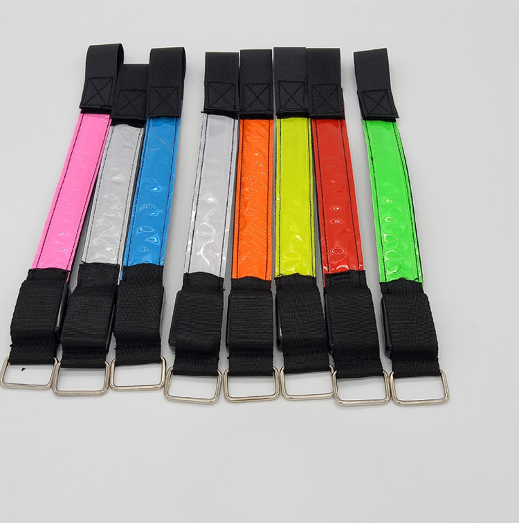 USB Charging LED Luminous Night Running Armband Bracelet Reflective Safety Belt