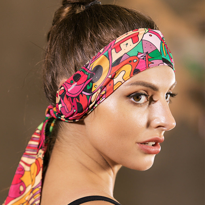 Strap Wireless Bluetooth Headband Running Yoga Comfortable Headscarf