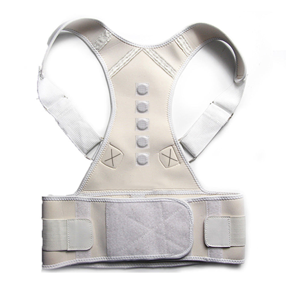 Adjustable Magnetic Posture Corrector Corset Back Men Body Shaper Brace