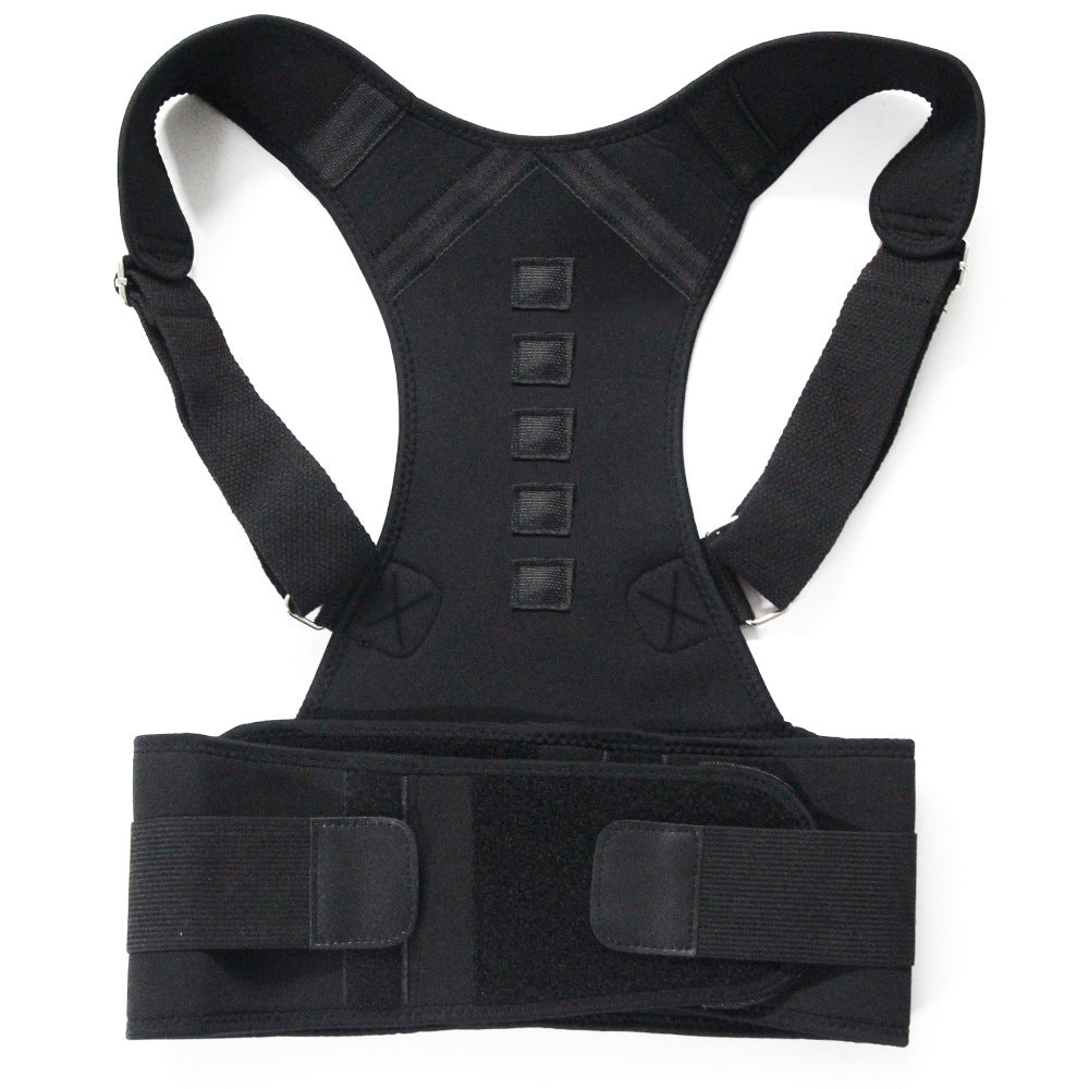 Adjustable Magnetic Posture Corrector Corset Back Men Body Shaper Brace