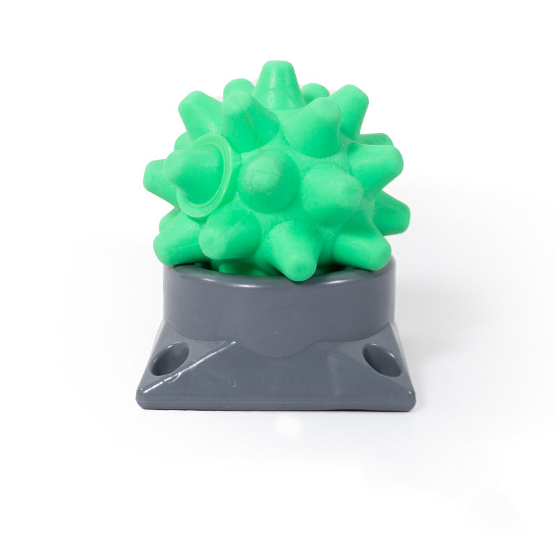 Hedgehog Massage Balls Muscle Relaxation With Trigger Point Portable Base