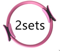 Yoga Fitness Pilates Ring Women Girls Circle Magic Dual Exercise Home Gym