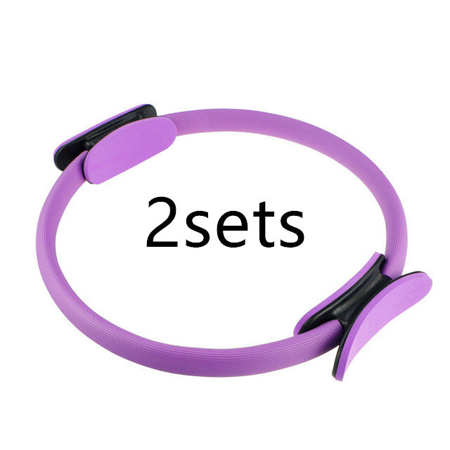 Yoga Fitness Pilates Ring Women Girls Circle Magic Dual Exercise Home Gym