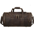 Trendy Cow European And American Retro Men's Leather Travel Bag Large-capacity