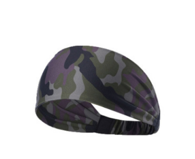 Fitness Sports Headband Yoga Elastic Printed Bouquet