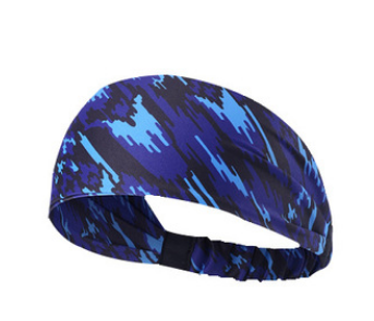 Fitness Sports Headband Yoga Elastic Printed Bouquet
