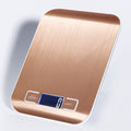 Rechargeable Flat Stainless Steel Kitchen Scale Electronic Small Platform