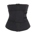 Neoprene Sweat Burst Corset Shapers Zipper Velcro Belt Waist