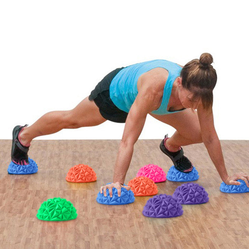 Massager Spiky Massage Ball PVC Foot Trigger Point Stress Relief Yoga