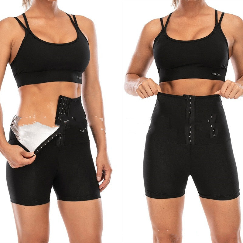 Body Shaper Pants Sauna Shapers Sweat Effect Slimming Fitness Short Shapewear