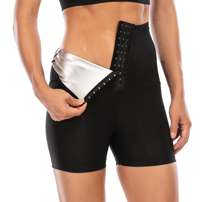 Body Shaper Pants Sauna Shapers Sweat Effect Slimming Fitness Short Shapewear