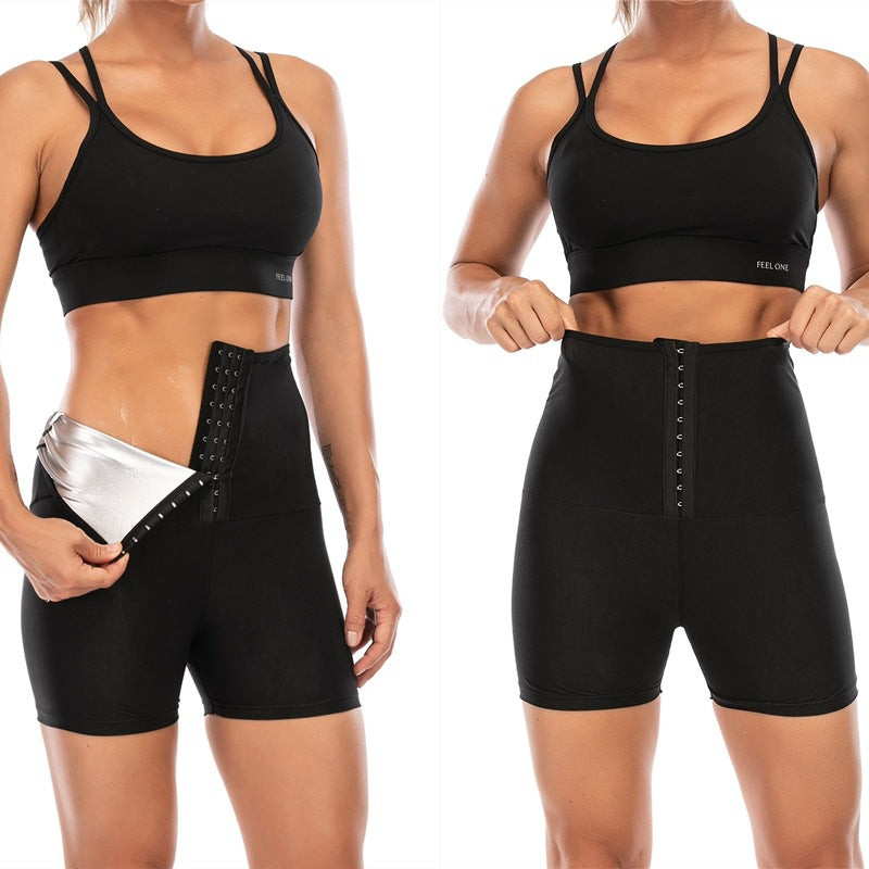 Body Shaper Pants Sauna Shapers Sweat Effect Slimming Fitness Short Shapewear