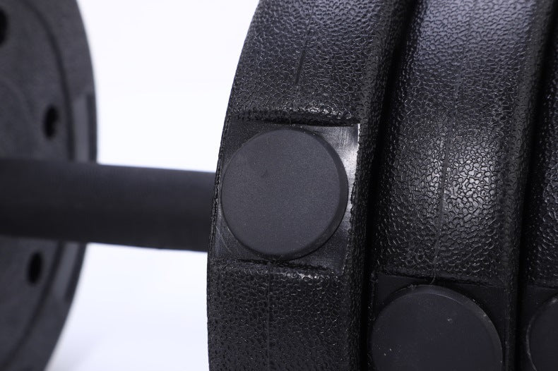 Round Head Dumbbell Multi-specification Safety Men's Barbell Rubber Coated