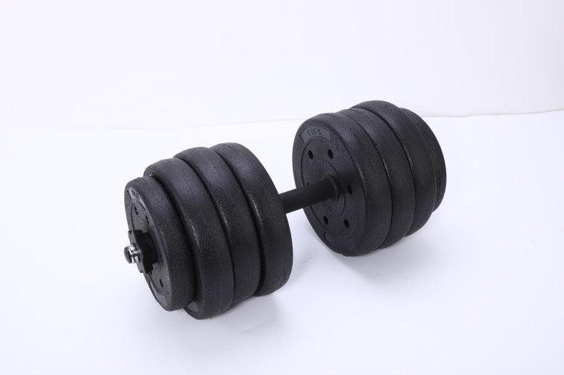 Round Head Dumbbell Multi-specification Safety Men's Barbell Rubber Coated