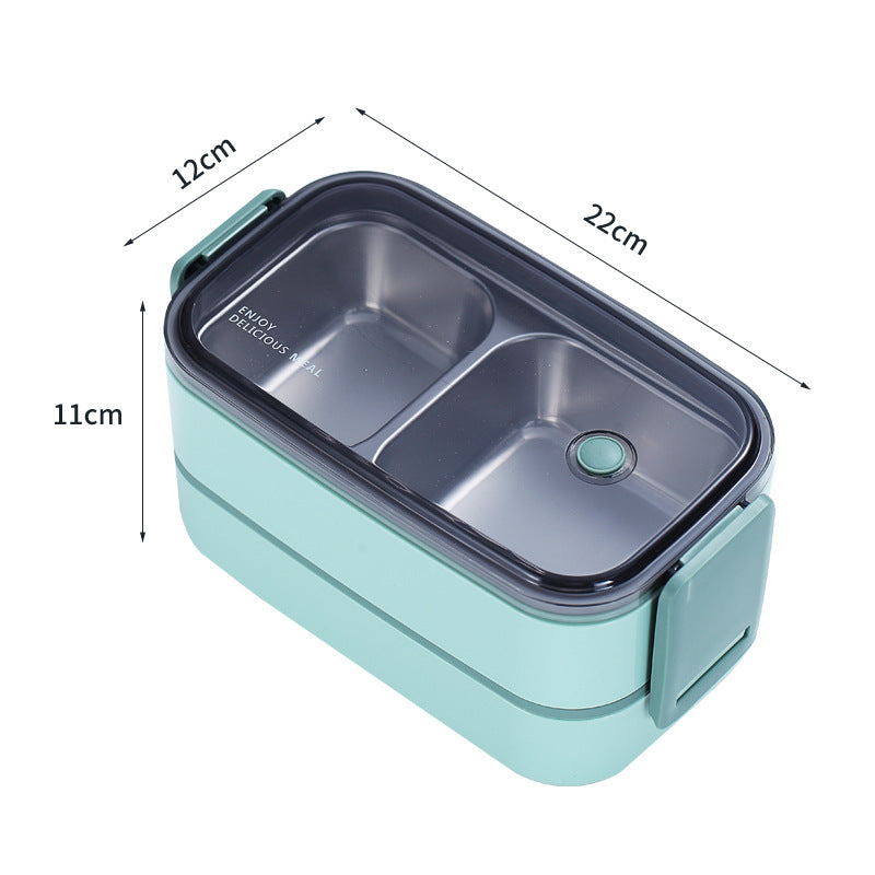 Stainless Steel Insulated Lunch Box Office Worker Separable Multi-layer