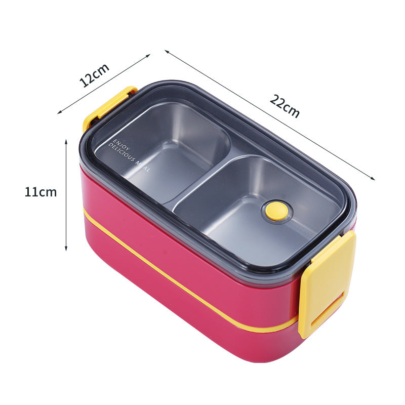 Stainless Steel Insulated Lunch Box Office Worker Separable Multi-layer