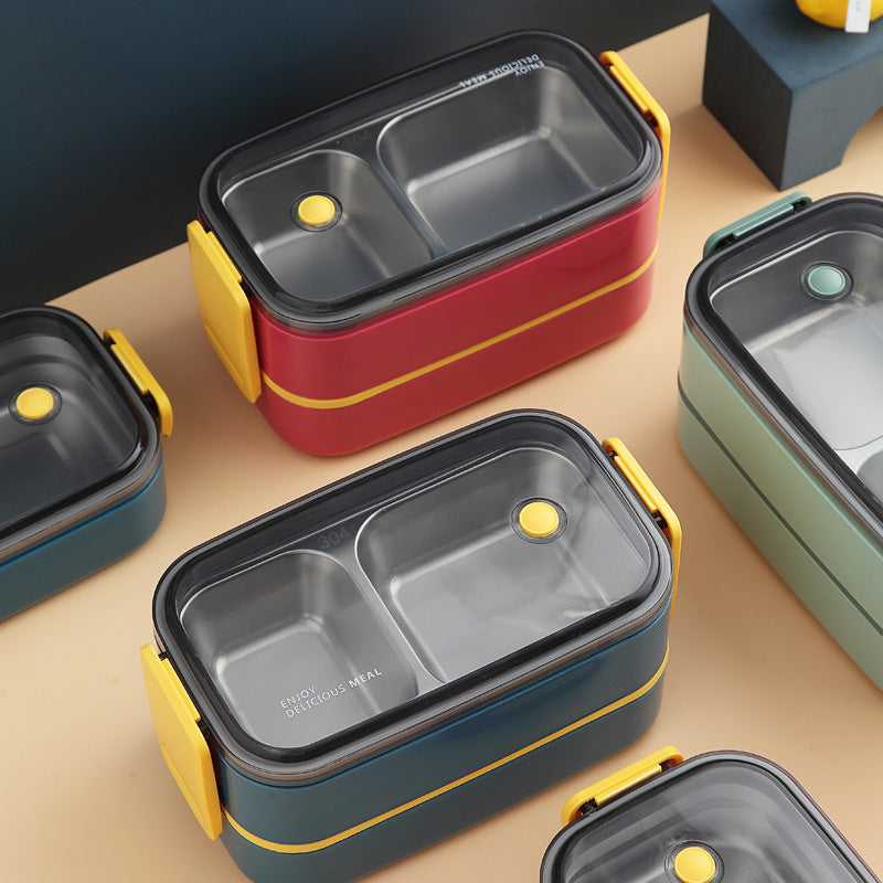 Stainless Steel Insulated Lunch Box Office Worker Separable Multi-layer