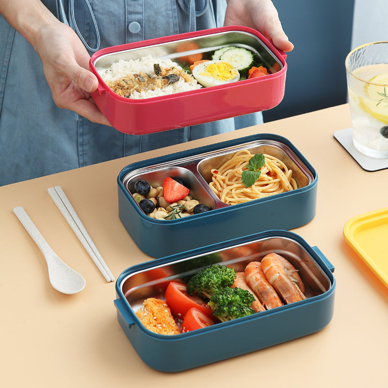 Stainless Steel Insulated Lunch Box Office Worker Separable Multi-layer