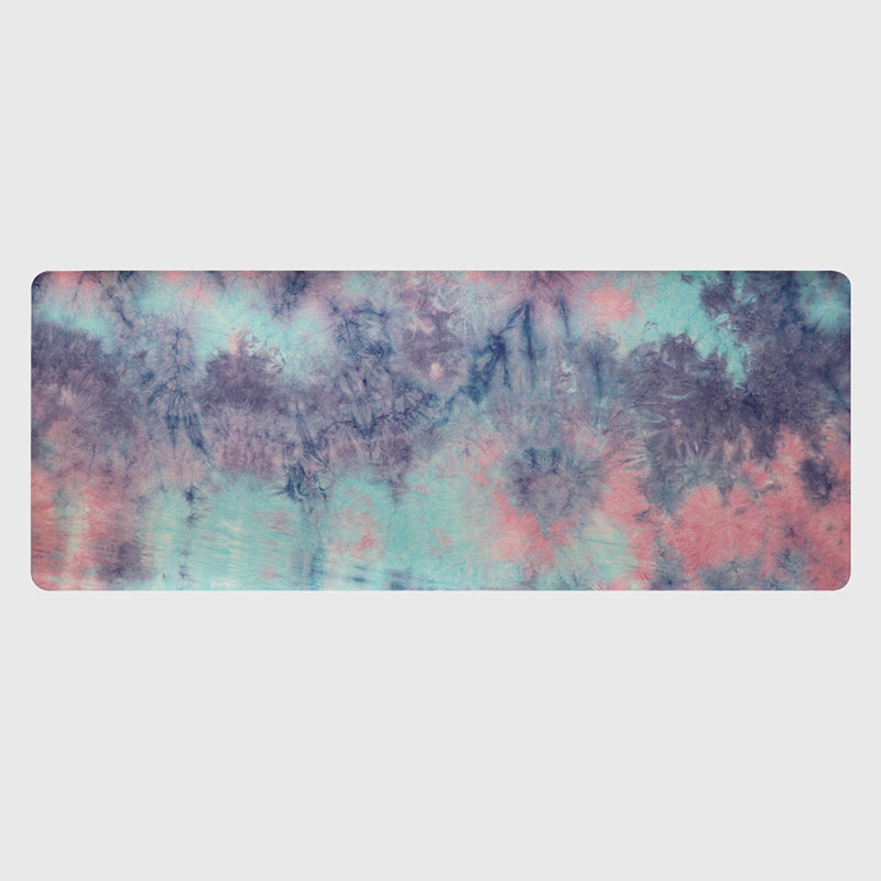 Tie-dyed Natural Rubber Yoga Mat Suede Sublimation Transfer