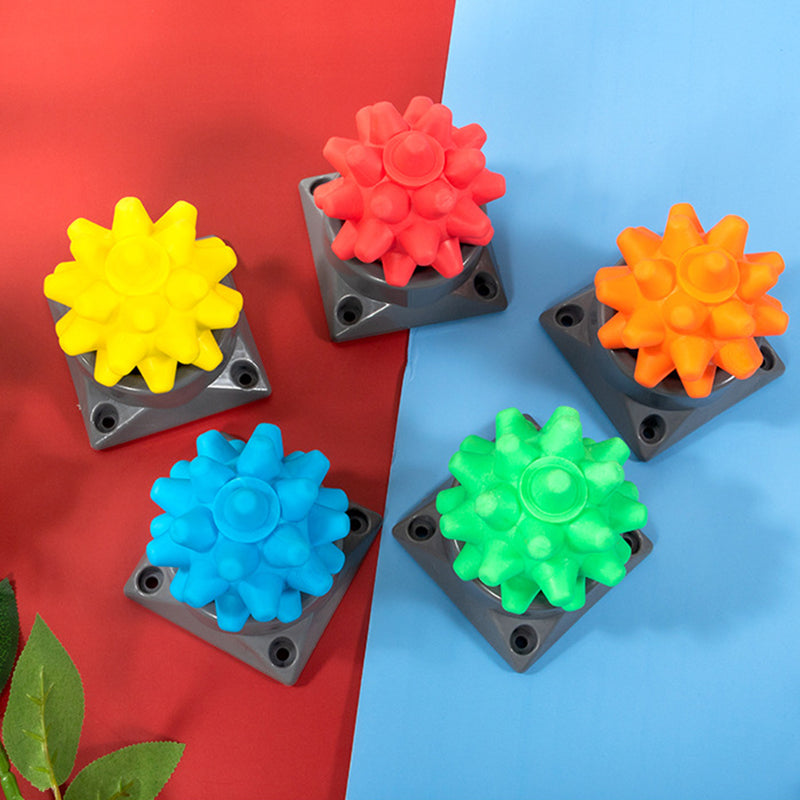Hedgehog Massage Balls Muscle Relaxation With Trigger Point Portable Base