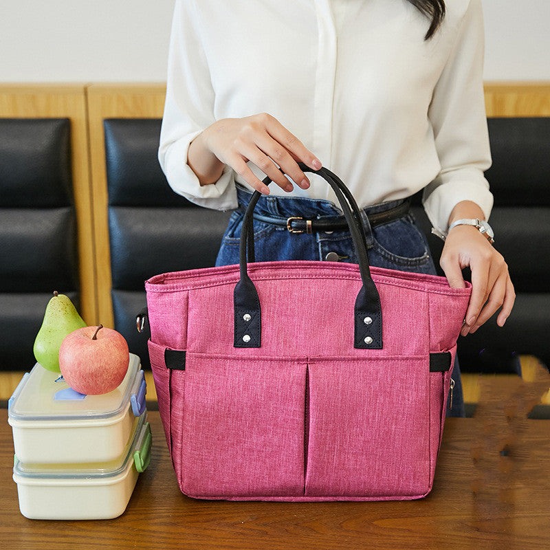 Lunch Bags For Women Large Capacity Box Insulated Bag Ladies Picnic Food