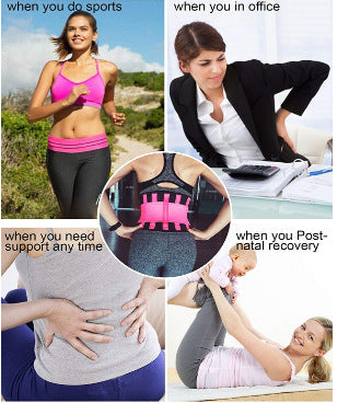 Lumbarx Waist Support For Men And Women Neoprene Trimmer Belt Unisex Lower Back