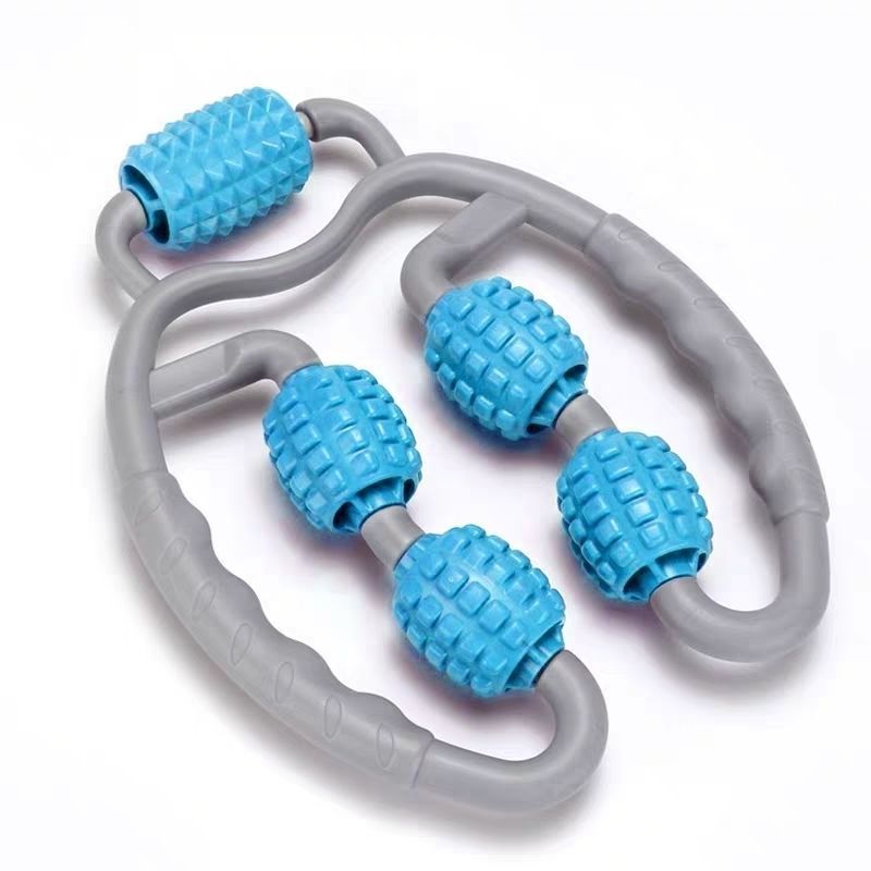 U Shape Trigger Point Massage Roller Full Body Tool Arm Leg Neck Muscle