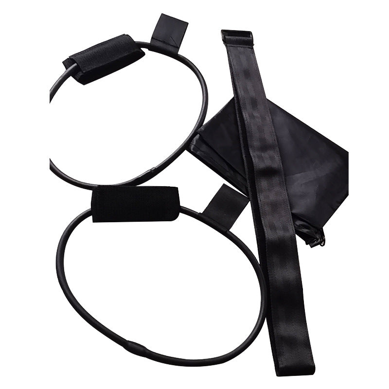 Latex Material Yoga Fitness Belt Foot Pedal Tension Rope Home Exercise
