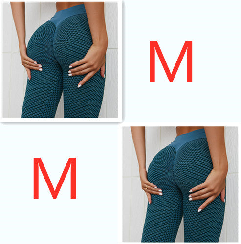 Plaid Leggings Fitness Yoga Pants Women's Seamless High Waist Breathable Gym