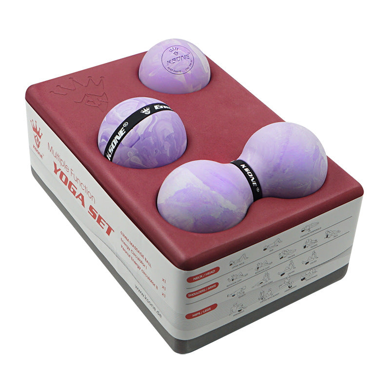 Fascia Ball Eva Set Deep Muscle Relaxation Shoulder Cervical Back Massage