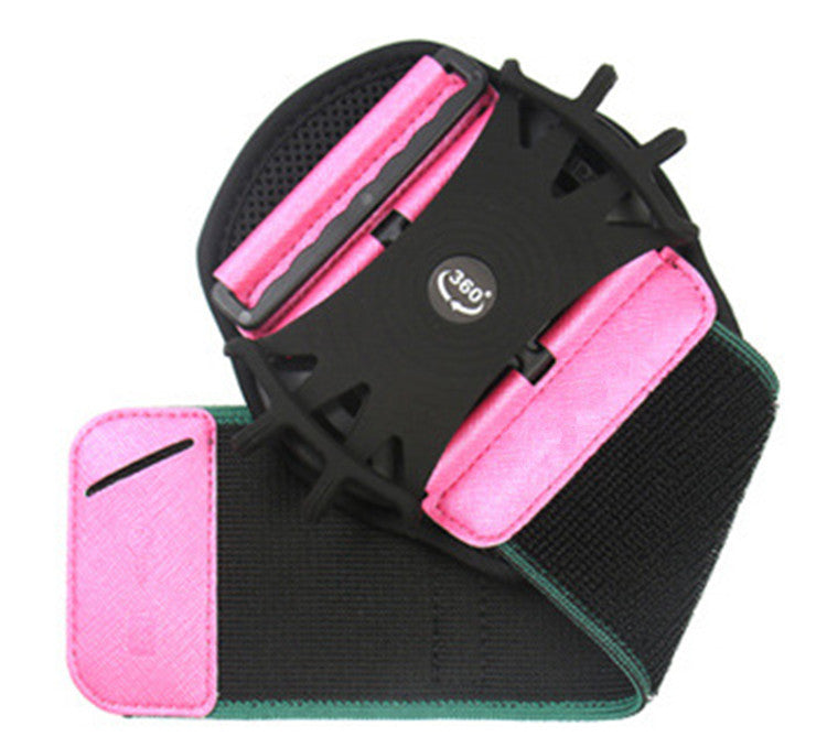 Rotating Mobile Phone Armband Outdoor Sports Equipment Creative Riding Holder